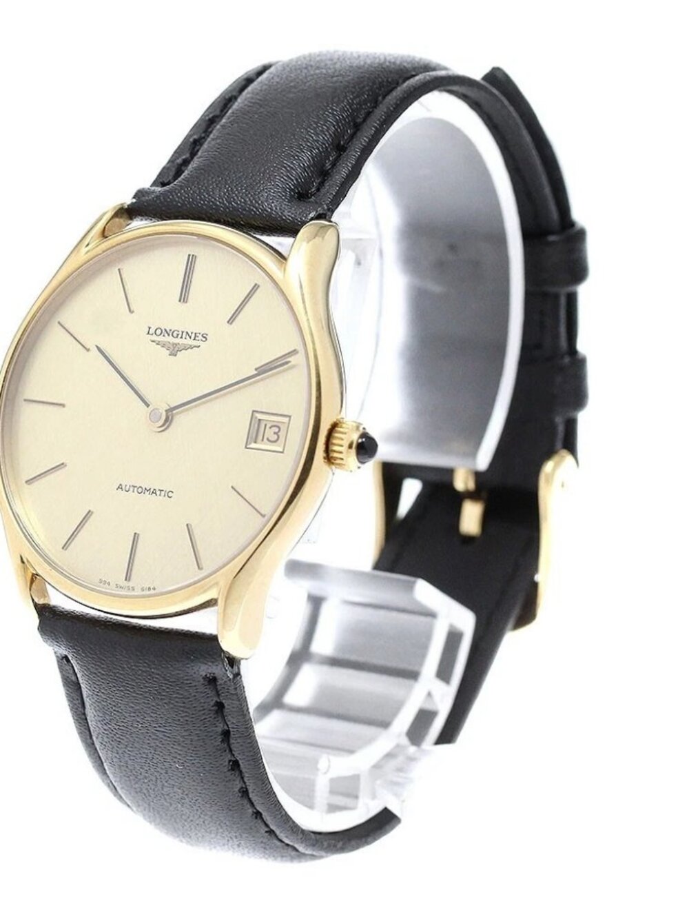 LONGINES 6184 Cal.994 Date gold Dial Automatic Men's Watch_972848
